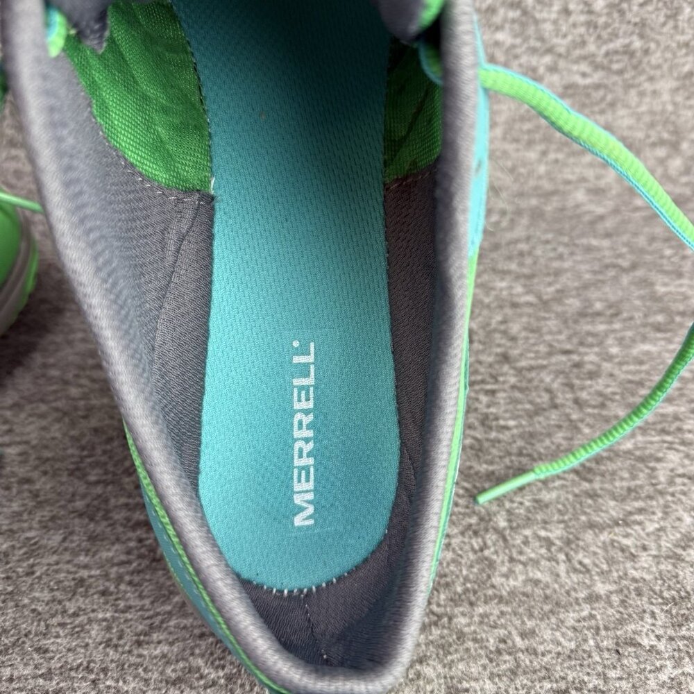 ✅Women’s 11 Merrell Bare Access Arc 2 Green/Aqua Barefoot Running Shoes J58086 - Picture 6 of 12